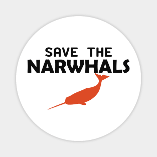 Narwhal - Save the narwhals Magnet